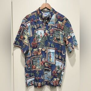 Vintage Reyn Spooner Christmas Aloha Shirt